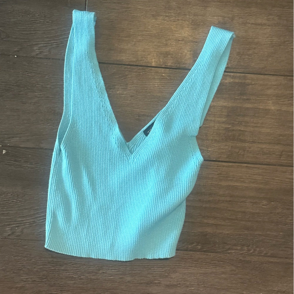 Zara sweater tank